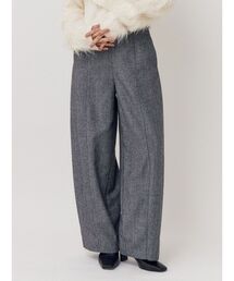 LAGUNAMOON | ハイウエストテクスチャーバレルパンツ(その他パンツ)