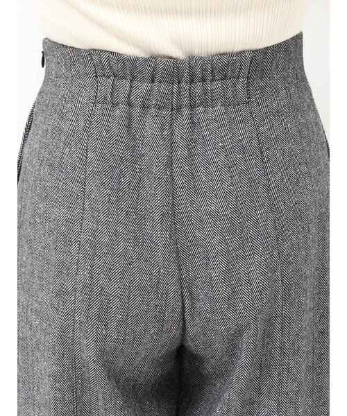 LAGUNAMOON(ラグナムーン)の「ハイウエストテクスチャーバレルパンツ(その他パンツ・レディース・ブラウン/ブラック・MEDIUM/SMALL)」の11枚目の写真