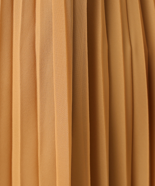 Spick & Span（スピックアンドスパン）の「Peシフォン アコーディオンプリーツ スカート◆（スカート・レディース・キャメル/カーキ/ホワイト・FREE）」の12枚目の写真