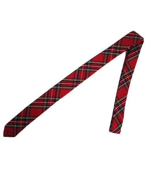 ８(eight)（エイト）の「チェック スリムタイ 細ネクタイ（ネクタイ・メンズ・ネイビー/レッド/グリーン・FREE）」の18枚目の写真