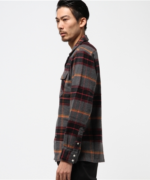 HYSTERIC GLAMOUR（ヒステリックグラマー）の「長袖オープンカラーSH（シャツ/ブラウス・メンズ・レッド系その他/ネイビー/ブラック系その他・SMALL/MEDIUM/LARGE）」の16枚目の写真