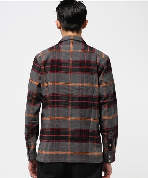 HYSTERIC GLAMOUR（ヒステリックグラマー）の「長袖オープンカラーSH（シャツ/ブラウス・メンズ・レッド系その他/ネイビー/ブラック系その他・SMALL/MEDIUM/LARGE）」の15枚目の写真