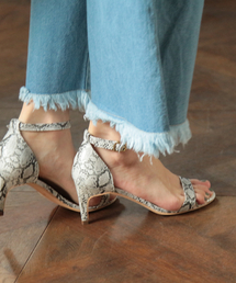 SESTO | 屈曲ソールで歩きやすい！美脚アンクルストラップサンダル(サンダル)