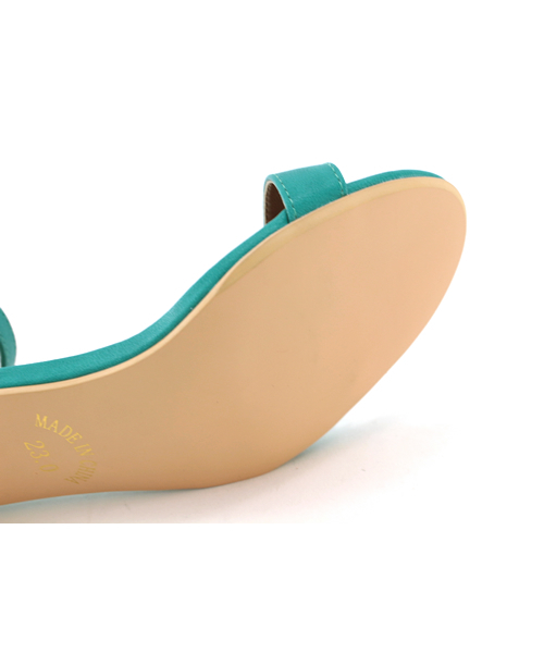 SESTO（セスト）の「美脚アンクルストラップサンダル（サンダル・レディース・ブラック/グレイッシュベージュ/グリーン/ベージュ/オレンジ/パイソン/シルバー/ピンク/ホワイト/イエロー・23.5cm/22.0cm/23.0cm/25.5cm/24.0cm/24.5cm/22.5cm）」の20枚目の写真