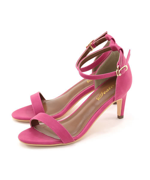 SESTO（セスト）の「美脚アンクルストラップサンダル（サンダル・レディース・ブラック/グレイッシュベージュ/グリーン/ベージュ/オレンジ/パイソン/シルバー/ピンク/ホワイト/イエロー・23.5cm/22.0cm/23.0cm/25.5cm/24.0cm/24.5cm/22.5cm）」の17枚目の写真