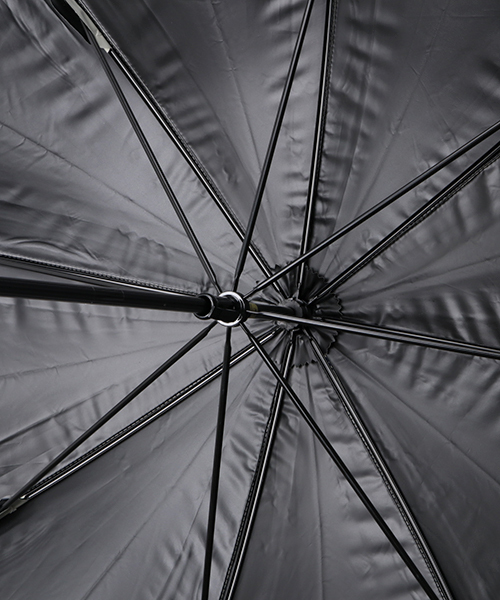 MERLOT（メルロー）の「お！野菜柄　晴雨兼用傘000-2742（長傘・レディース・ピンク/ブラック/ベージュ/ネイビー・FREE）」の13枚目の写真