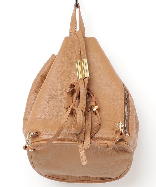 REGALO（レガロ）の「【REGALO】グラム2WAYボンサック（ショルダーバッグ・レディース・ブラック/キャメル・FREE）」の3枚目の写真