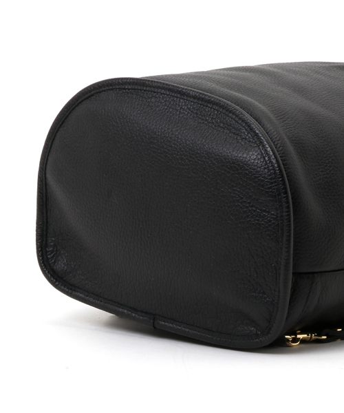 REGALO（レガロ）の「【REGALO】グラム2WAYボンサック（ショルダーバッグ・レディース・ブラック/キャメル・FREE）」の5枚目の写真