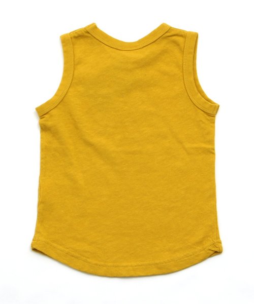 BREEZE（ブリーズ）の「デニムポケット付ロゴタンク（タンクトップ・キッズ・チャコール/グリーン/マスタード/レッド・95/140/110/130/100/120/80/90）」の11枚目の写真