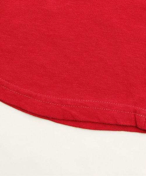 BREEZE（ブリーズ）の「デニムポケット付ロゴタンク（タンクトップ・キッズ・チャコール/グリーン/マスタード/レッド・95/140/110/130/100/120/80/90）」の7枚目の写真