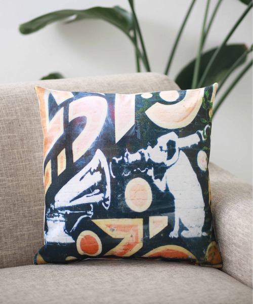 セール】バンクシーアート クッションカバー（クッション/クッション