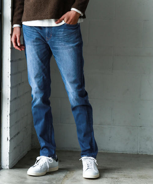 green label relaxing（グリーンレーベルリラクシング）の「SC フリーリッチ 5ポケット スキニーパンツ ◆（その他パンツ・メンズ・ホワイト/ライトブルー/ブラック/ネイビー・SMALL/MEDIUM/LARGE/X-LARGE/X-SMALL）」の3枚目の写真