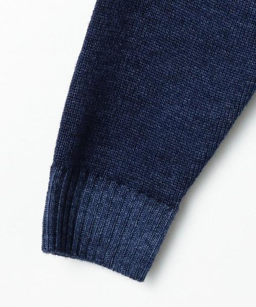 green label relaxing（グリーンレーベルリラクシング）の「CM ウォッシュドW クルーネック ニット ◆（ニット/セーター・メンズ・ケリー/ネイビー/ピンク・X-LARGE/SMALL/MEDIUM/LARGE）」の16枚目の写真