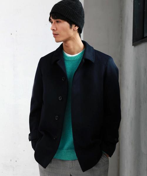 green label relaxing（グリーンレーベルリラクシング）の「CM ウォッシュドW クルーネック ニット ◆（ニット/セーター・メンズ・ケリー/ネイビー/ピンク・X-LARGE/SMALL/MEDIUM/LARGE）」の14枚目の写真