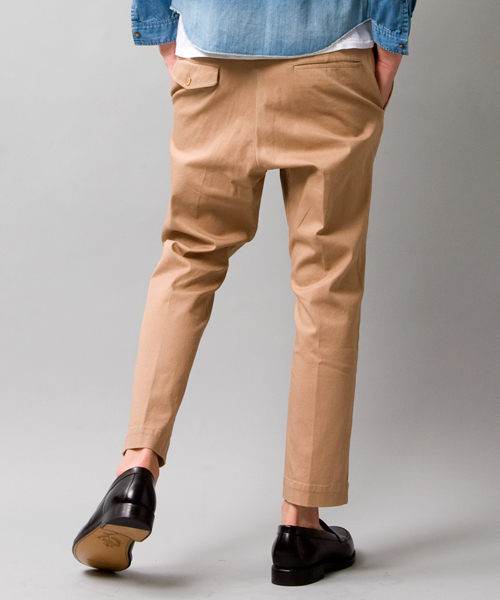 BEAUTY&YOUTH UNITED ARROWS（ビューティーアンドユースユナイテッドアローズ）の「by ∴ ストレッチ チノ アンクルパンツ（チノパンツ・メンズ・ベージュ・SMALL/MEDIUM/LARGE/X-LARGE）」の4枚目の写真