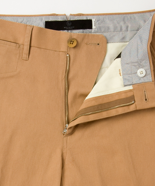 BEAUTY&YOUTH UNITED ARROWS（ビューティーアンドユースユナイテッドアローズ）の「by ∴ ストレッチ チノ アンクルパンツ（チノパンツ・メンズ・ベージュ・SMALL/MEDIUM/LARGE/X-LARGE）」の5枚目の写真