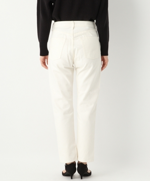 A part by（アパートバイ）の「デニムシガレットパンツ 777272 （デニムパンツ・レディース・ホワイト/ネイビー/ブルー・SMALL/MEDIUM/LARGE）」の15枚目の写真