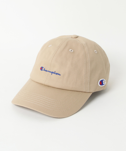 Champion(チャンピオン)の「【Champion】ベースボールキャップ(キャップ・メンズ・ブルー/ライム/ライトピンク/ベージュ/ライラック/ブラック/グリーン系その他/オレンジ/ブルー系その他/オフホワイト/その他1/グリーン/キャメル・フリー)」の4枚目の写真