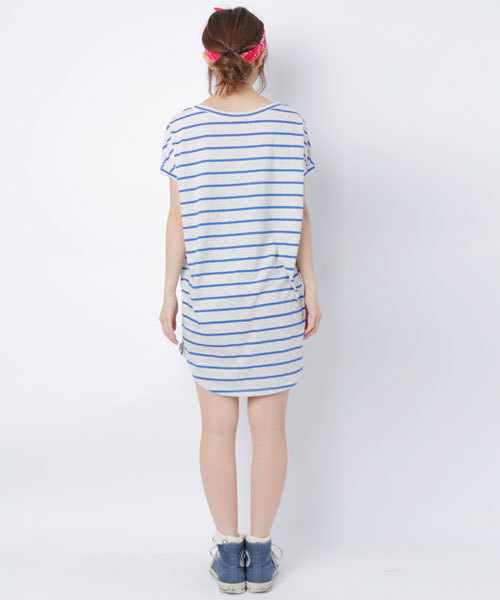 MILKFED.（ミルクフェド）の「【mini5月号掲載商品】MOON DRESS "LOCALS ONLY"（ワンピース・レディース・ホワイト/ブルー/ライトパープル・SMALL/MEDIUM）」の5枚目の写真