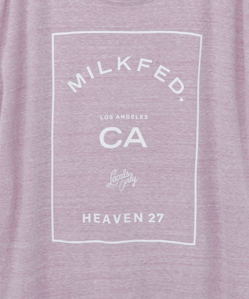 MILKFED.（ミルクフェド）の「【mini5月号掲載商品】MOON DRESS "LOCALS ONLY"（ワンピース・レディース・ホワイト/ブルー/ライトパープル・SMALL/MEDIUM）」の6枚目の写真