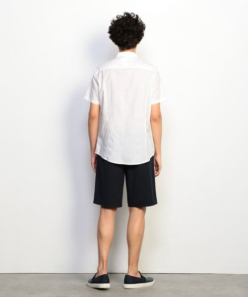 ARMANI EXCHANGE(アルマーニエクスチェンジ)の「【AXアルマーニ エクスチェンジ】コットン半袖シャツ(シャツ/ブラウス・メンズ・ホワイト・MEDIUM/X-SMALL/SMALL/LARGE/X-LARGE)」の6枚目の写真