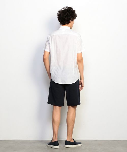 ARMANI EXCHANGE(アルマーニエクスチェンジ)の「【AXアルマーニ エクスチェンジ】コットン半袖シャツ(シャツ/ブラウス・メンズ・ホワイト・MEDIUM/X-SMALL/SMALL/LARGE/X-LARGE)」の7枚目の写真