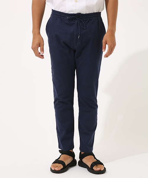 AZUL by moussy(アズールバイマウジー)の「リネンレーヨンストレッチアンクルパンツ(その他パンツ・メンズ・ブルー系その他・SMALL/MEDIUM/LARGE)」の5枚目の写真