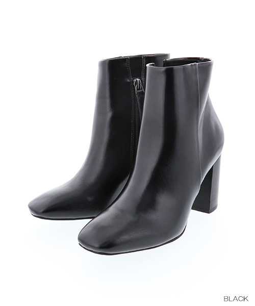 Randa ランダ の スクエアトゥショートブーツ ブーツ Wear