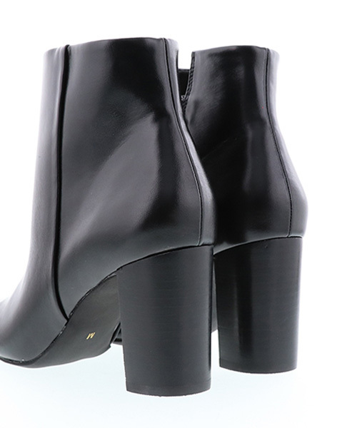 RANDA（ランダ）の「スクエアトゥショートブーツ（ブーツ・レディース・ブラック/ブラウン・S/M/L/LL）」の5枚目の写真