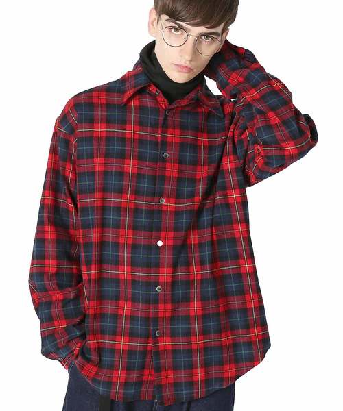 Improves インプローブス の Inspiration Improves Select 長袖ネルチェックシャツ シャツ ブラウス Wear