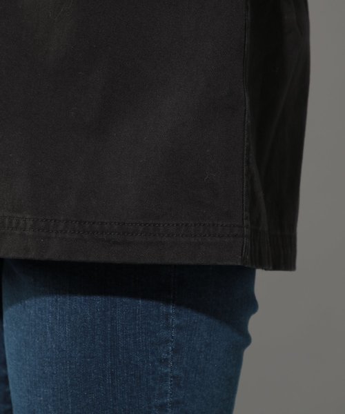 PAGEBOY(ページボーイ)の「【WEB限定アイテム】BIGミリタリージャケット(ミリタリージャケット・レディース・ブラック/カモフラージュ/カーキ・FREE)」の17枚目の写真