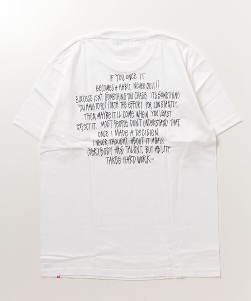 DOUBLE STEAL（ダブルスティール）の「Many Many LOGO Ｔシャツ（Tシャツ/カットソー・メンズ・ホワイト系その他/ホワイト×ブラック/ブラック系その他/ブラック×ホワイト/ブルー系その他・MEDIUM/LARGE/X-LARGE/XX-LARGE）」の21枚目の写真