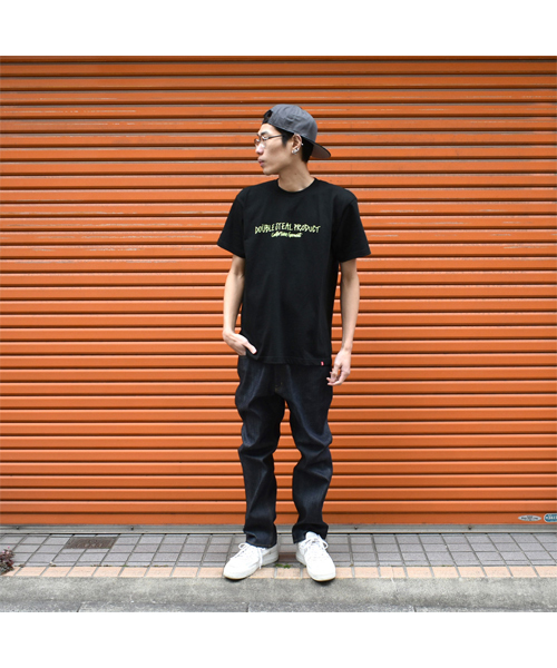 DOUBLE STEAL（ダブルスティール）の「Many Many LOGO Ｔシャツ（Tシャツ/カットソー・メンズ・ホワイト系その他/ホワイト×ブラック/ブラック系その他/ブラック×ホワイト/ブルー系その他・MEDIUM/LARGE/X-LARGE/XX-LARGE）」の12枚目の写真