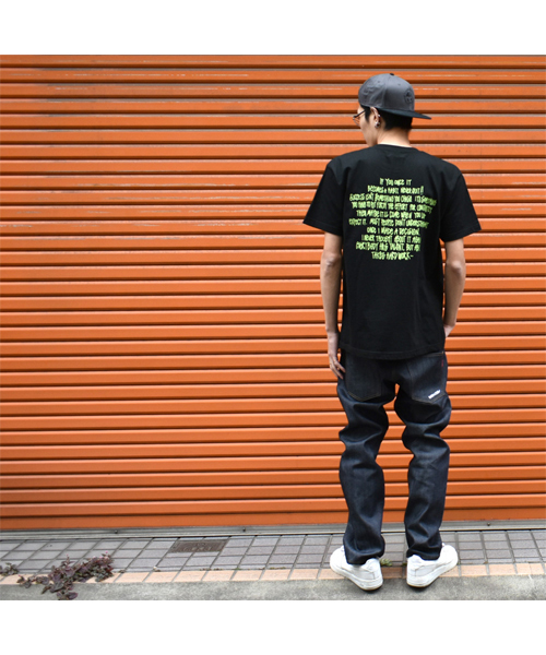 DOUBLE STEAL（ダブルスティール）の「Many Many LOGO Ｔシャツ（Tシャツ/カットソー・メンズ・ホワイト系その他/ホワイト×ブラック/ブラック系その他/ブラック×ホワイト/ブルー系その他・MEDIUM/LARGE/X-LARGE/XX-LARGE）」の6枚目の写真