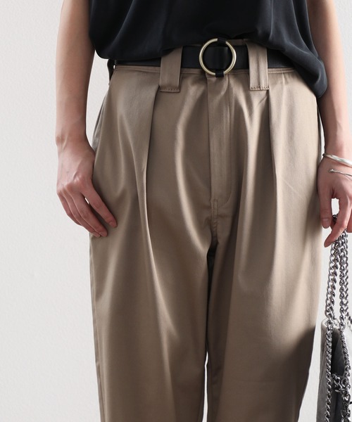 A17490 極美品 モデスティ×ディッキーズ カスタムメイド2タックパンツ34 A17490 極美品 モデスティ×ディッキーズ カスタムメイド2タックパンツ