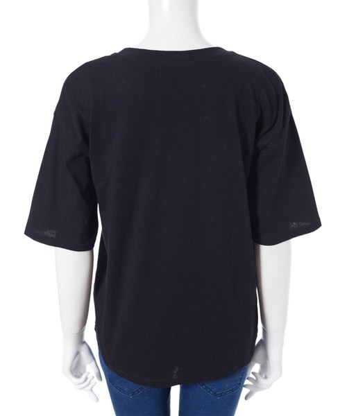 fifth(フィフス)の「ロゴTシャツ(Tシャツ/カットソー・レディース・ホワイト/ブラック・MEDIUM)」の10枚目の写真