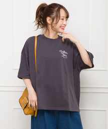 【WEB限定】ミニ裏毛BACKフォト半袖カットソー