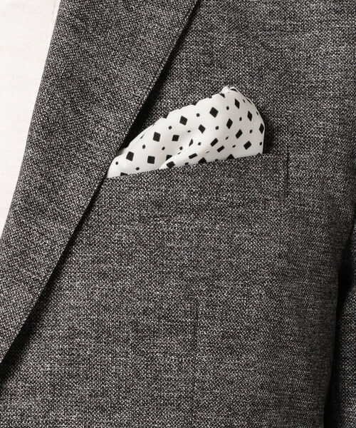 GLOSTER(グロスター)の「COOLDOTS/クールドッツ ジャケット(テーラードジャケット・メンズ・グレー/ダークネイビー/ネイビー・M/L/S/XL)」の9枚目の写真