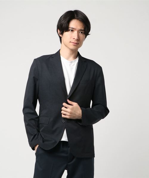 GLOSTER(グロスター)の「COOLDOTS/クールドッツ ジャケット(テーラードジャケット・メンズ・グレー/ダークネイビー/ネイビー・M/L/S/XL)」の19枚目の写真
