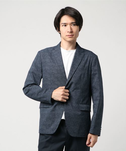 GLOSTER(グロスター)の「COOLDOTS/クールドッツ ジャケット(テーラードジャケット・メンズ・グレー/ダークネイビー/ネイビー・M/L/S/XL)」の20枚目の写真