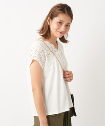 DISCOAT | カットワークレースプルオーバー(Tシャツ/カットソー)