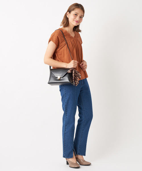 DISCOAT（ディスコート）の「カットワークレースプルオーバー（Tシャツ/カットソー・レディース・ブラック/オフホワイト/キャメル・FREE）」の10枚目の写真