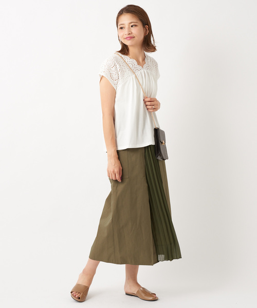 DISCOAT（ディスコート）の「カットワークレースプルオーバー（Tシャツ/カットソー・レディース・ブラック/オフホワイト/キャメル・FREE）」の17枚目の写真