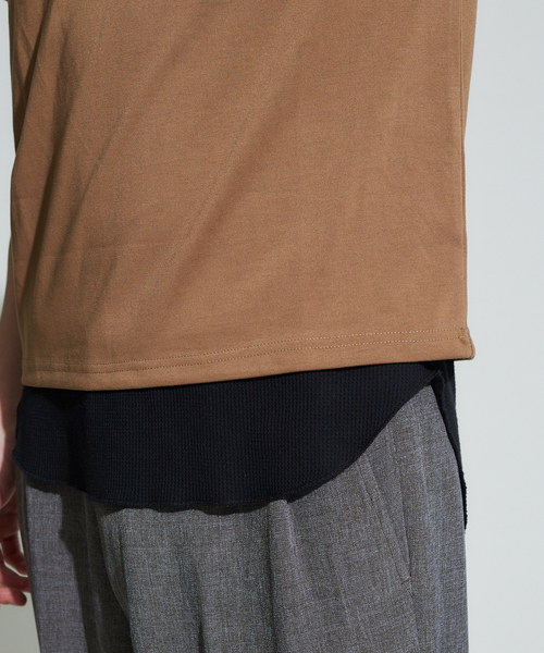 ABAHOUSE（アバハウス）の「【別注】CEIZER LOGO刺繍　ポケット半袖Tシャツ（Tシャツ/カットソー・メンズ・ホワイト/ベージュ/ネイビー・44/46）」の10枚目の写真