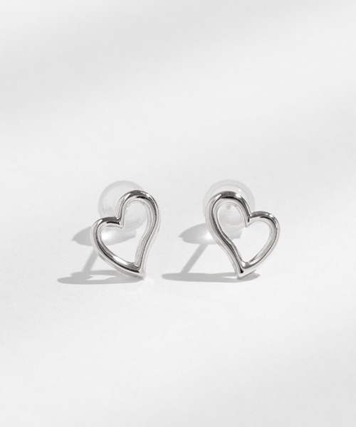Jewel closet by L&Co.（ジュエルクローゼットバイエルアンドコー）の「K10WG モチーフピアス（ピアス（両耳用）・レディース・その他1/その他2/その他3/ホワイトゴールド・FREE）」の12枚目の写真