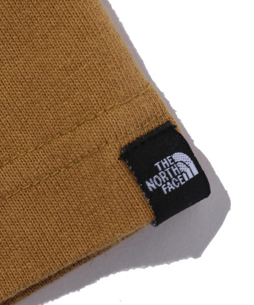 THE NORTH FACE（ザノースフェイス）の「＜THE NORTH FACE＞ LOGO LONG SLEEVE TEE/Tシャツ（Tシャツ/カットソー・メンズ・ホワイト/ブラック/パープル/ベージュ・MEDIUM/X-LARGE/LARGE）」の8枚目の写真