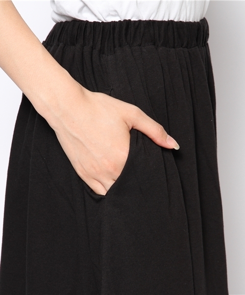 DISCOAT（ディスコート）の「【Discoat】リバーシブルロングスカート（スカート・レディース・オフホワイト/ネイビー・ﾌﾘ-）」の5枚目の写真