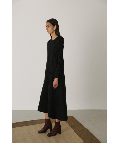 RIM.ARK（リムアーク）の「Asymmetry knit OP（ワンピース）」 - WEAR