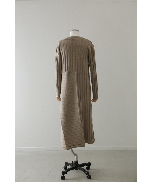 RIM.ARK（リムアーク）の「Asymmetry knit OP（ワンピース）」 - WEAR