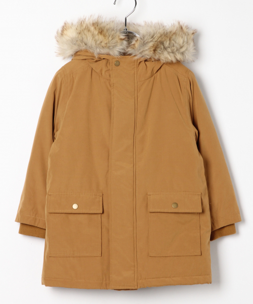 GLOBAL WORK（グローバルワーク）の「【キッズ】撥水スタイルUPモッズ/837114（モッズコート・キッズ・カーキ/ブラウン/ライトグリーン・MEDIUM/LARGE/SMALL/XX-LARGE/X-LARGE）」の7枚目の写真